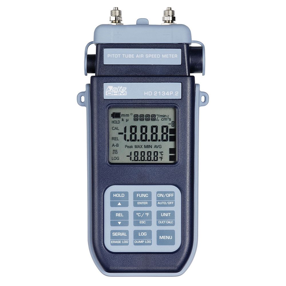 HD2114P.0 – Air Speed micromanometer-thermometer